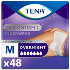 Tena Incontinence Underwear for Overnight, Unisex, Large, 11 Count