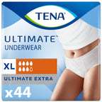 Tena Incontinence Underwear for Overnight, Unisex, Large, 11 Count