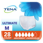 Tena Incontinence Underwear for Overnight, Unisex, Large, 11 Count